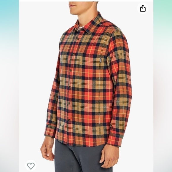 Eddie Bauer NEW Men's Flannel Long Sleeve Shirt Bittersweet Harvest Plaid  XXL - Picture 1 of 16